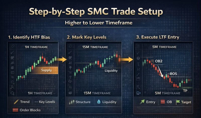 smc-trade-setup-higher-to-lower-timeframe