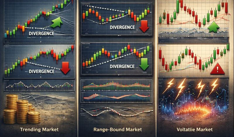 SMT Divergence in Different Market Conditions