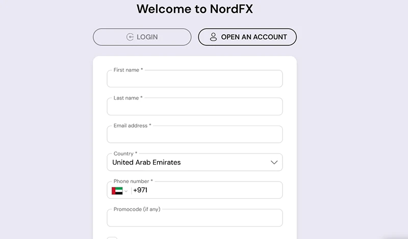 NordFX_Open_an_Account
