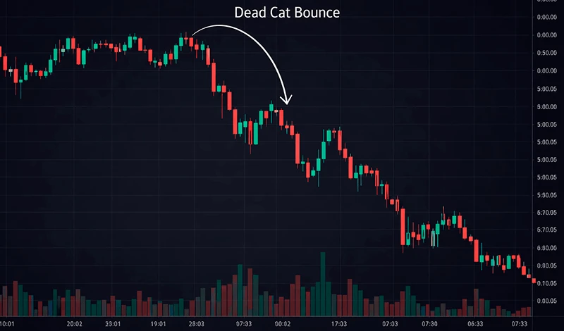 Dead Cat Bounce example