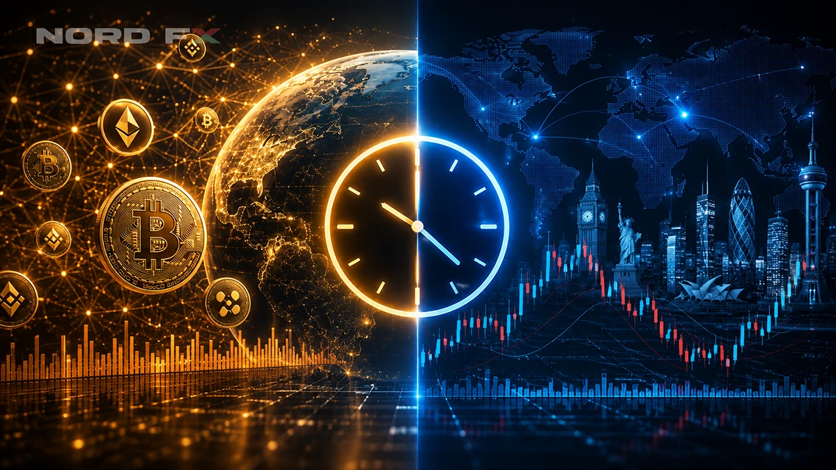 Crypto Market Hours vs Forex Market Hours 247 vs 245 Explained