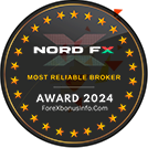 2024 Forexbonusinfo Awards<br>Most Reliable Broker